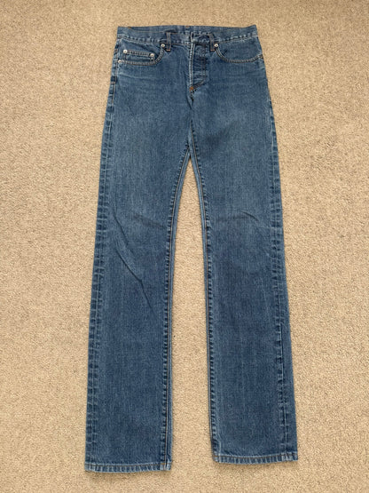 SS05 Dior Homme by Hedi Slimane Washed Blue Denim Jeans