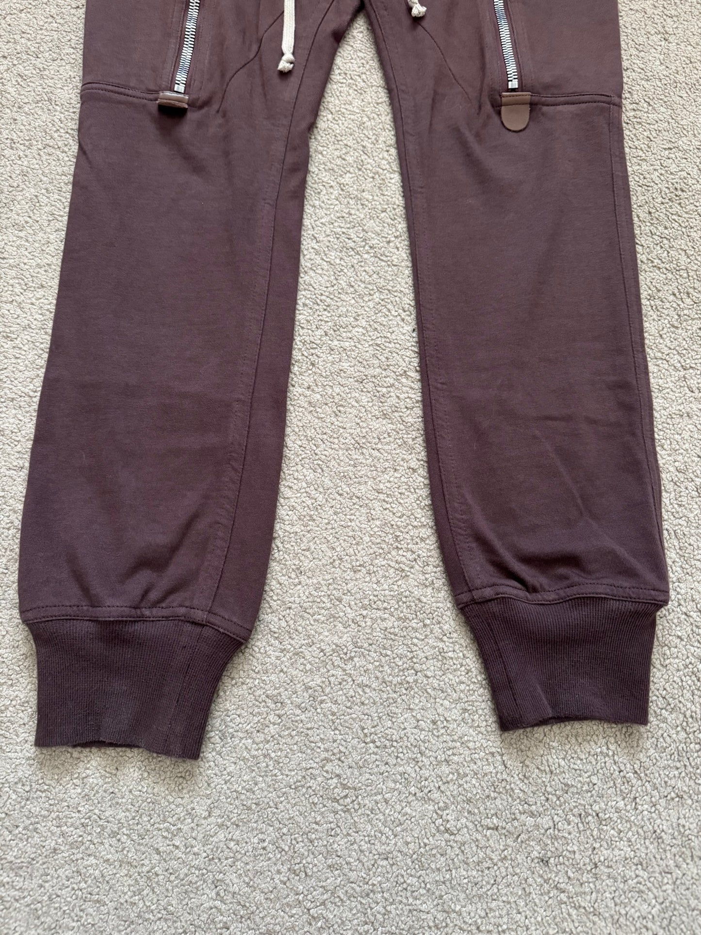 SS20 Rick Owens Mainline Blood Red Bauhaus Cargo Pants