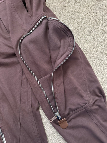 SS20 Rick Owens Mainline Blood Red Bauhaus Cargo Pants