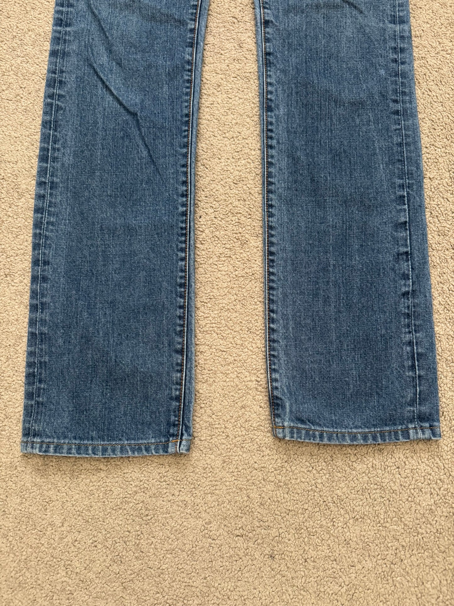 SS05 Dior Homme by Hedi Slimane Washed Blue Denim Jeans