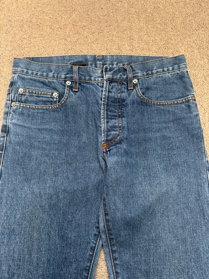 SS05 Dior Homme by Hedi Slimane Washed Blue Denim Jeans