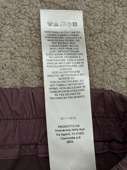 SS20 Rick Owens Mainline Blood Red Bauhaus Cargo Pants