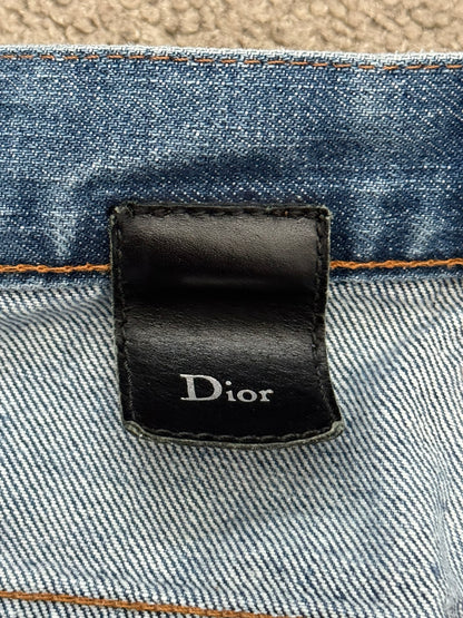 SS05 Dior Homme by Hedi Slimane Washed Blue Denim Jeans