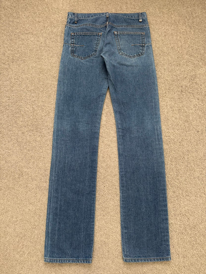 SS05 Dior Homme by Hedi Slimane Washed Blue Denim Jeans