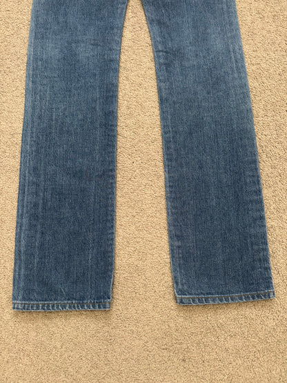 SS05 Dior Homme by Hedi Slimane Washed Blue Denim Jeans
