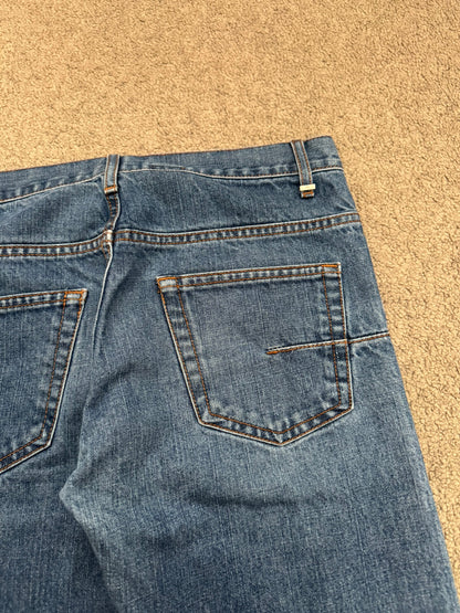 SS05 Dior Homme by Hedi Slimane Washed Blue Denim Jeans