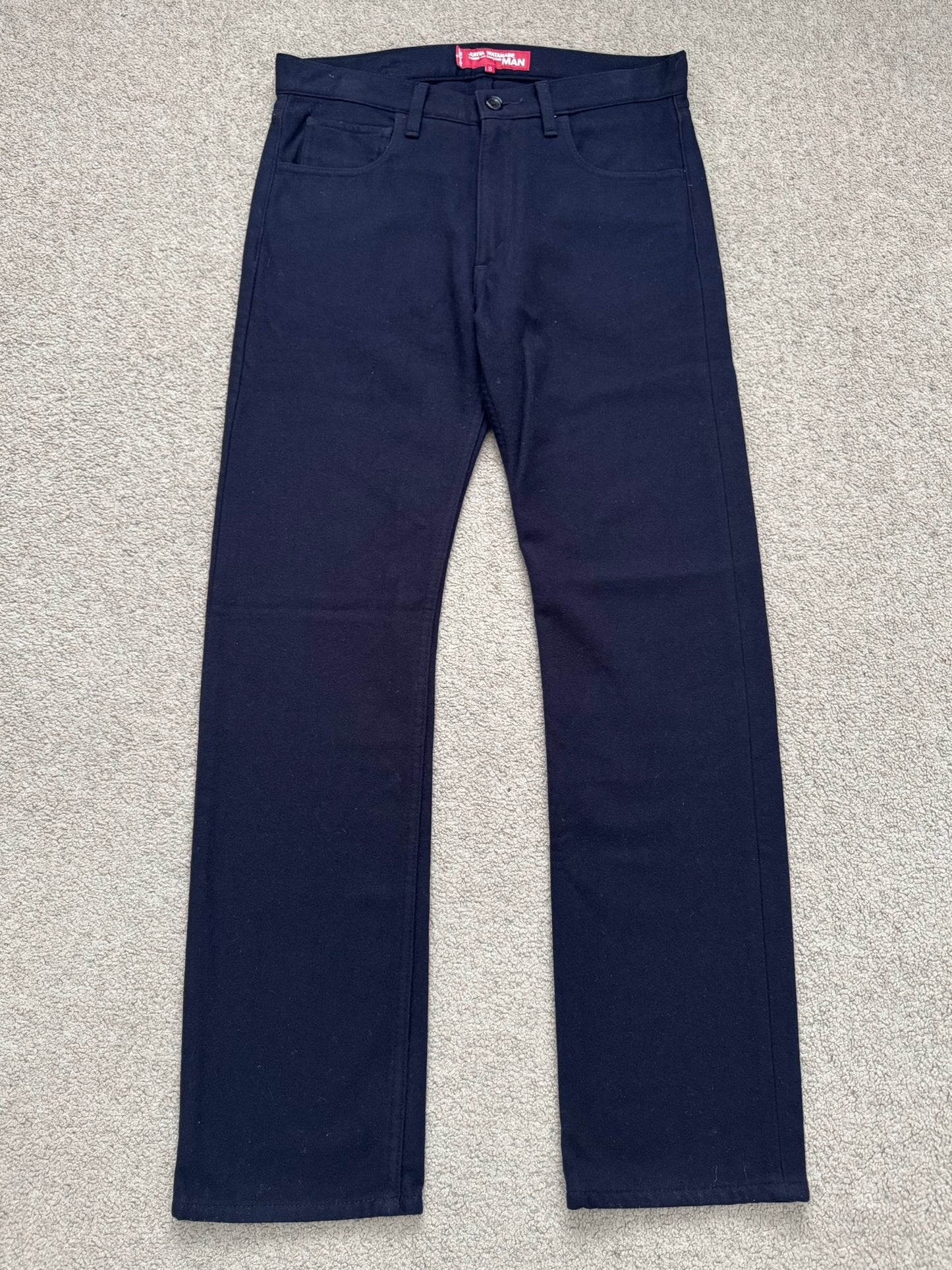 AW02 Junya Watanabe x Levis Greenwich Pigs Printed Wool Pants