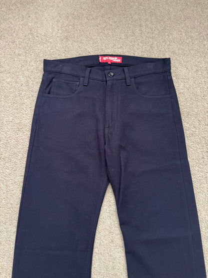 AW02 Junya Watanabe x Levis Greenwich Pigs Printed Wool Pants