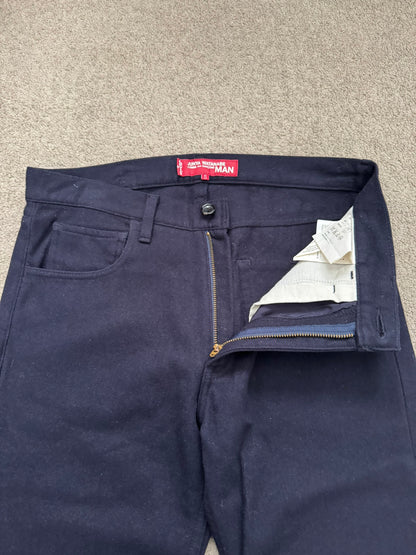 AW02 Junya Watanabe x Levis Greenwich Pigs Printed Wool Pants