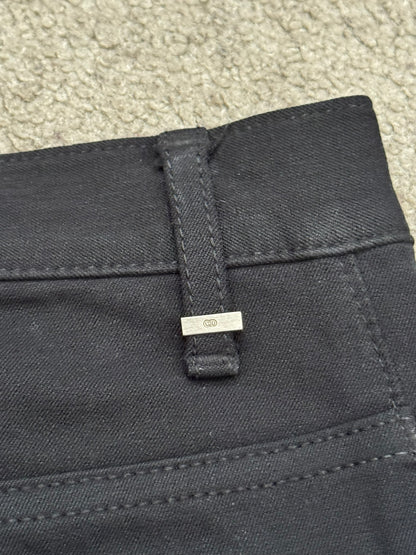 SS07 Dior Homme by Hedi Slimane Black MIJ Rayon Denim Jeans