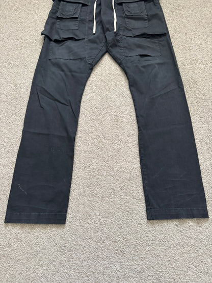 SS16 Rick Owens DRKSHDW Black Creatch Cargo Pants