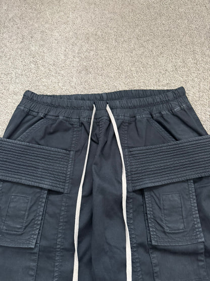 SS16 Rick Owens DRKSHDW Black Creatch Cargo Pants