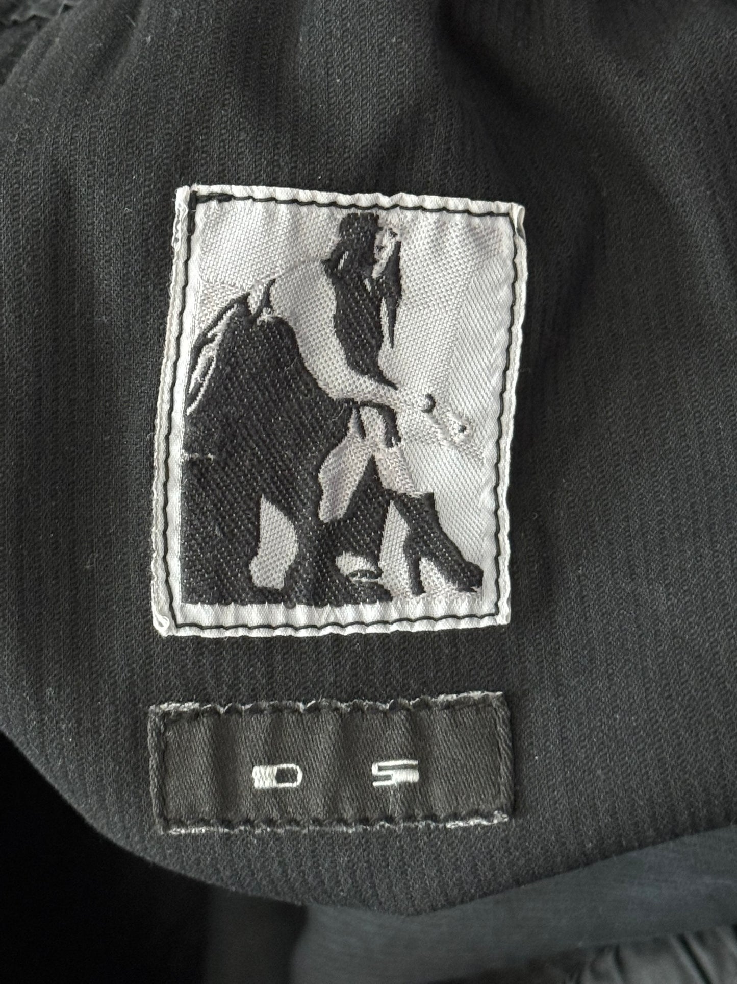 SS16 Rick Owens DRKSHDW Black Creatch Cargo Pants