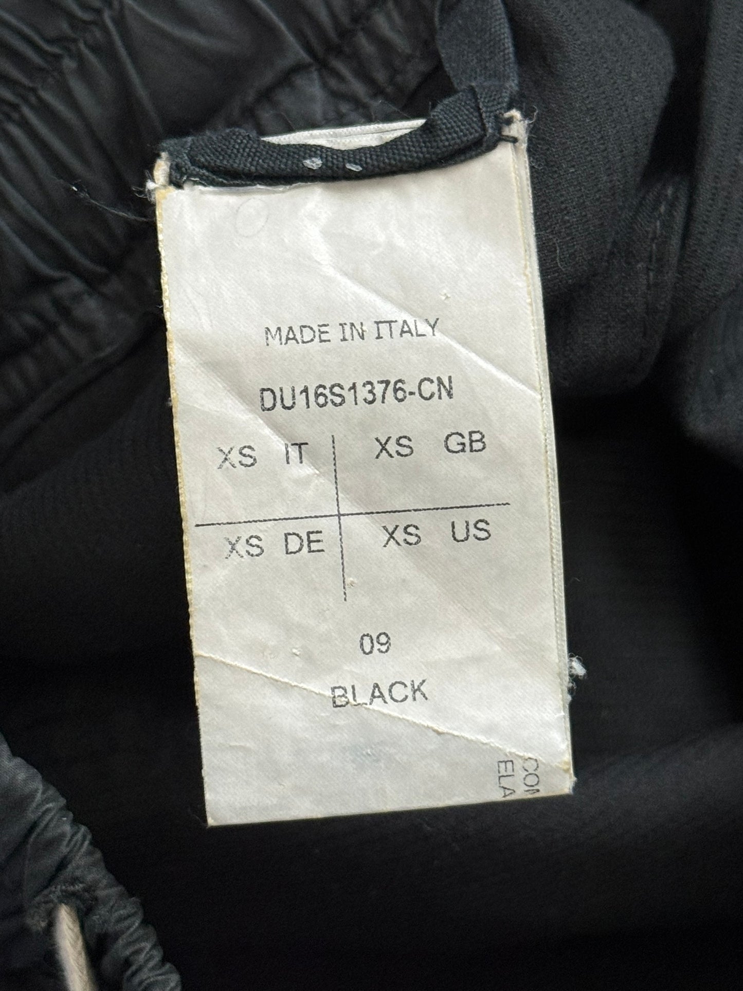 SS16 Rick Owens DRKSHDW Black Creatch Cargo Pants