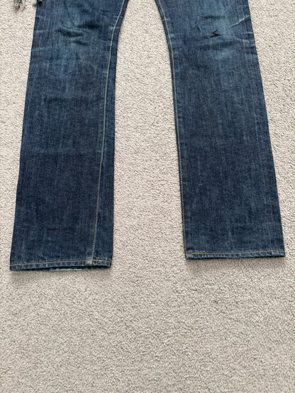SS08 Undercover Fringe Tassel Lightning Bolt Denim Jeans