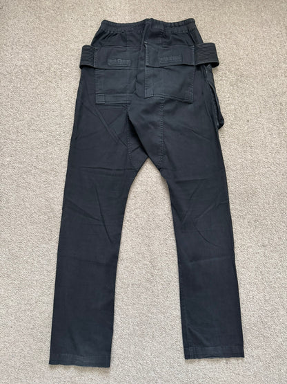 SS16 Rick Owens DRKSHDW Black Creatch Cargo Pants