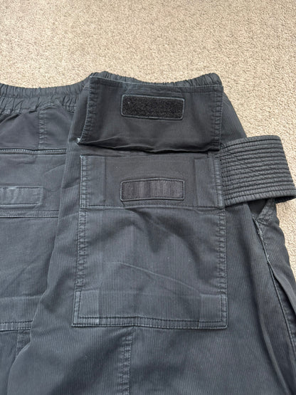 SS16 Rick Owens DRKSHDW Black Creatch Cargo Pants