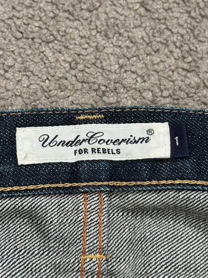 SS08 Undercover Fringe Tassel Lightning Bolt Denim Jeans