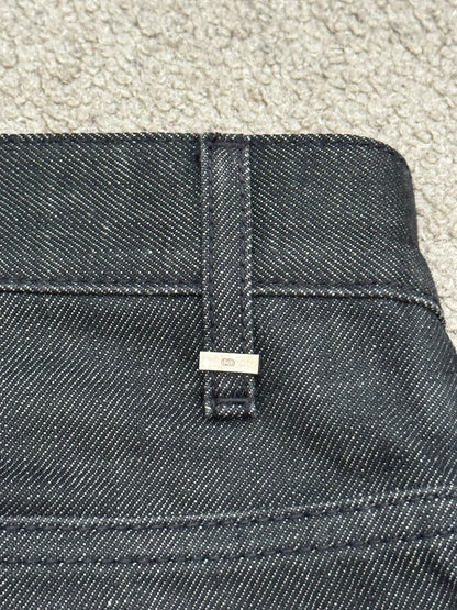 Dior Homme by Hedi Slimane Black Raw Denim Jeans
