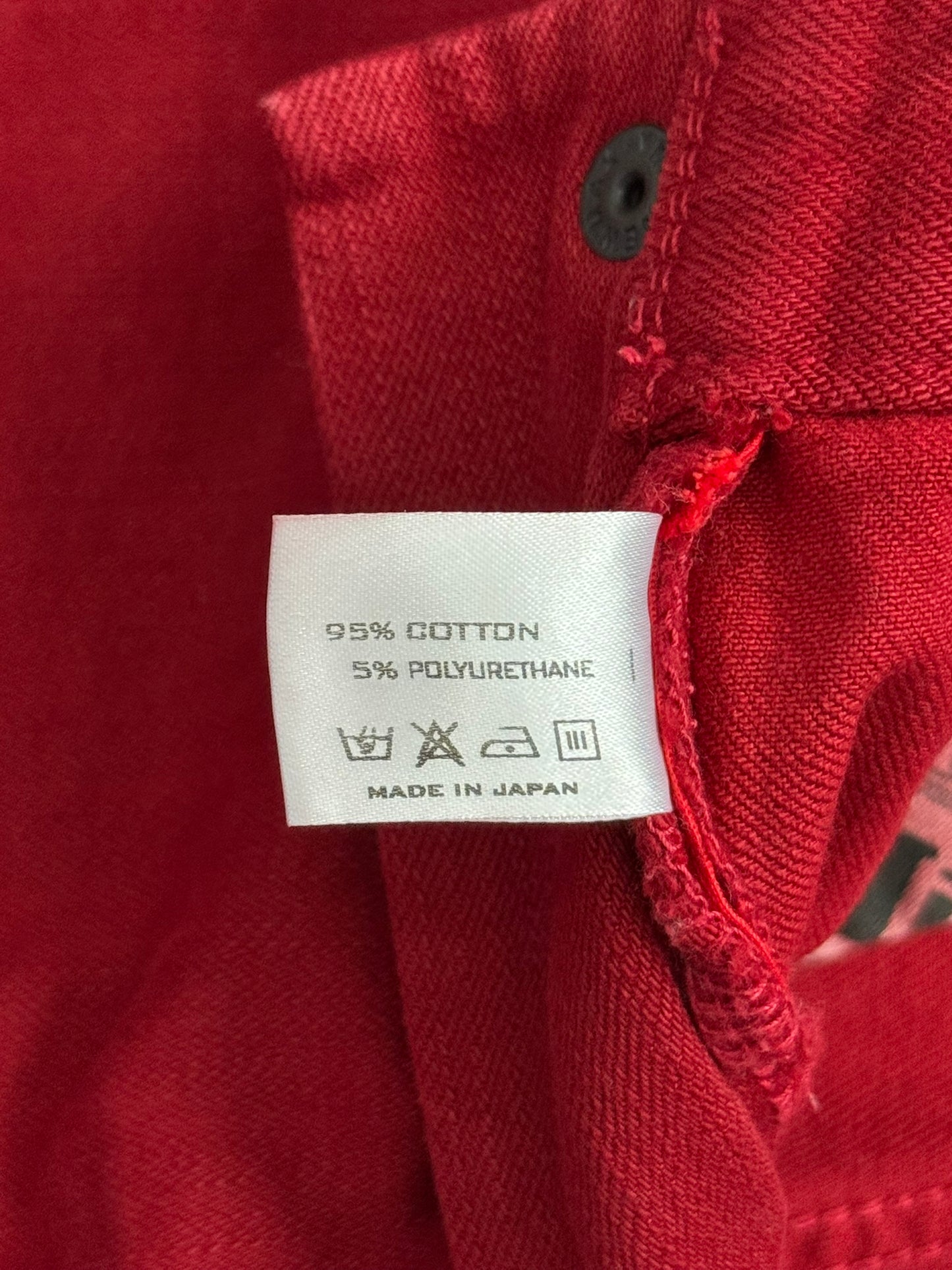 SS05 Number (N)ine "Nightcrawler" Belted Zipper Denim Jeans