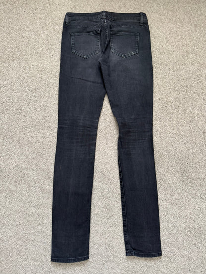 FW16 Saint Laurent by Hedi Slimane Black Faded D02 Denim Jeans