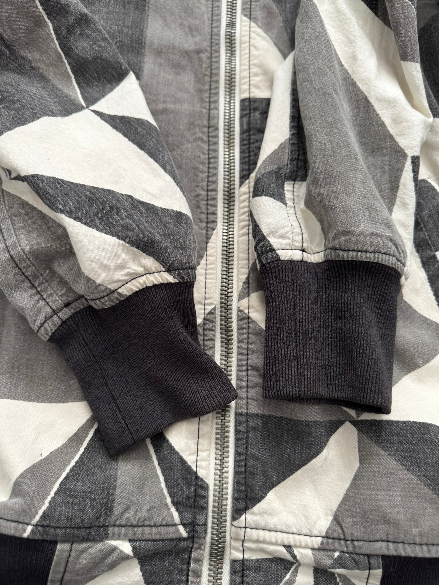 SS13 Rick Owens DRKSHDW "Island" Geo Camo Bomber Jacket