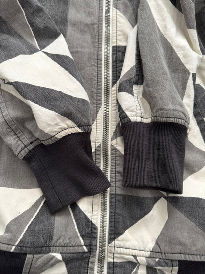 SS13 Rick Owens DRKSHDW "Island" Geo Camo Bomber Jacket