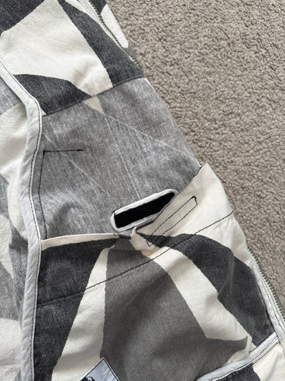 SS13 Rick Owens DRKSHDW "Island" Geo Camo Bomber Jacket