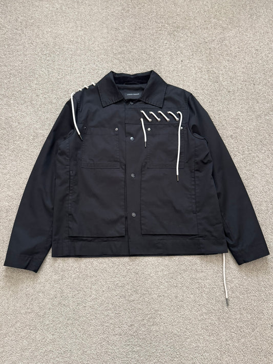 Craig Green White Laced Black Worker Jacket