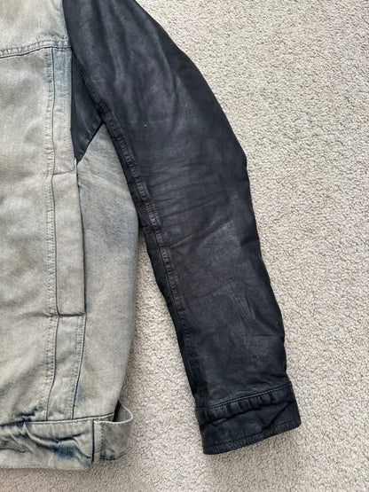 FW13 Rick Owens DRKSHDW Mineral Dust Slave Denim Jacket