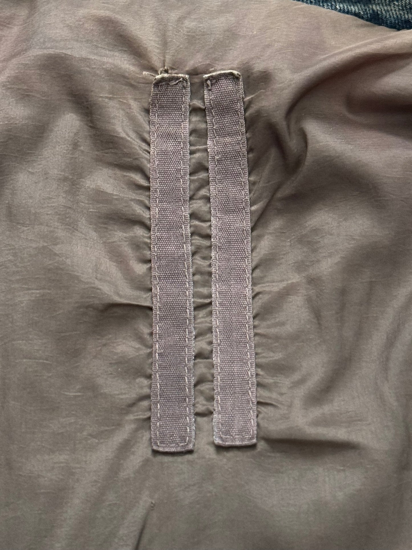 FW13 Rick Owens DRKSHDW Mineral Dust Slave Denim Jacket