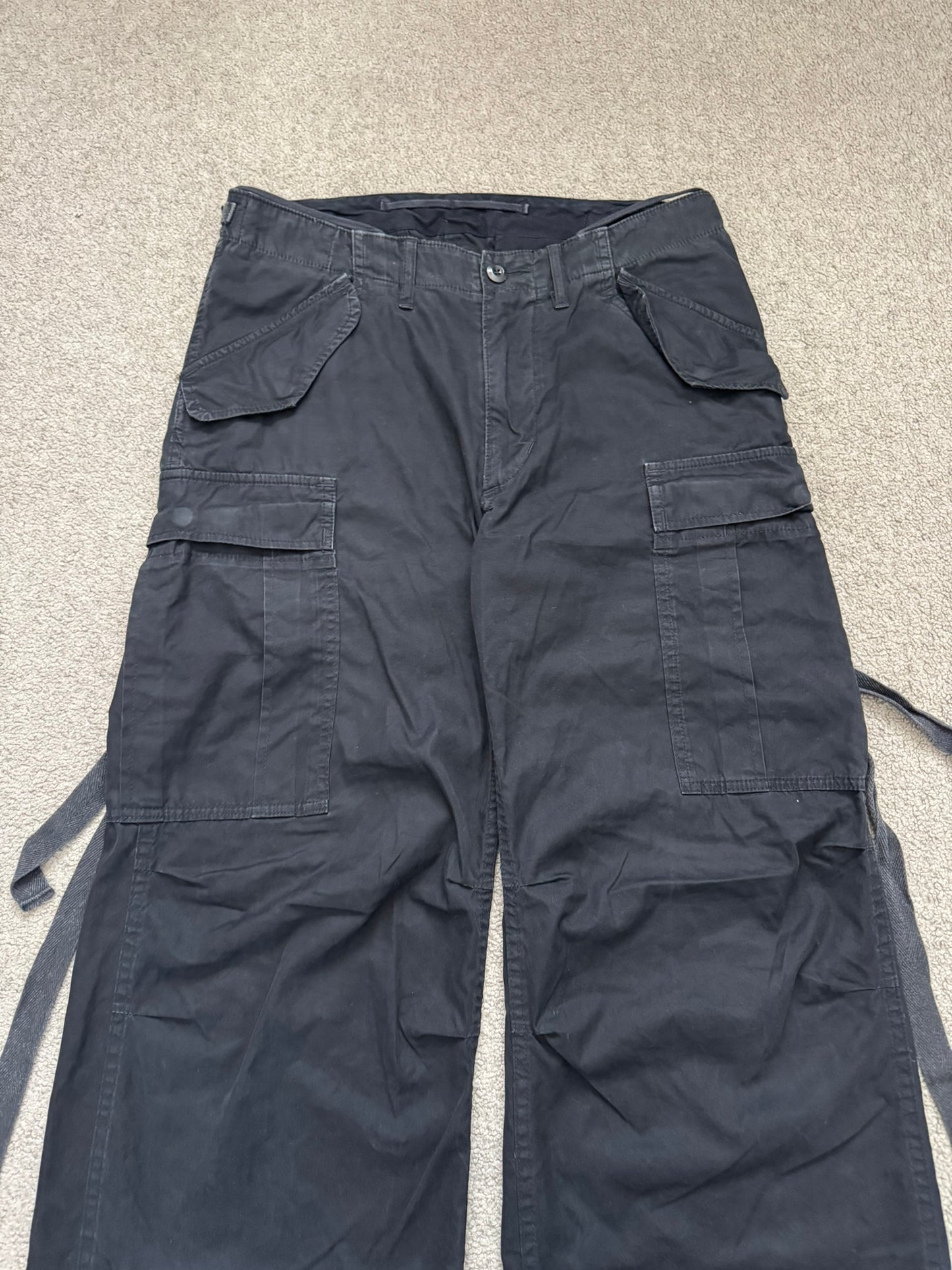 Kazuyuki Kumagai Attachment Bondage Wide M-51 Cargo Pants