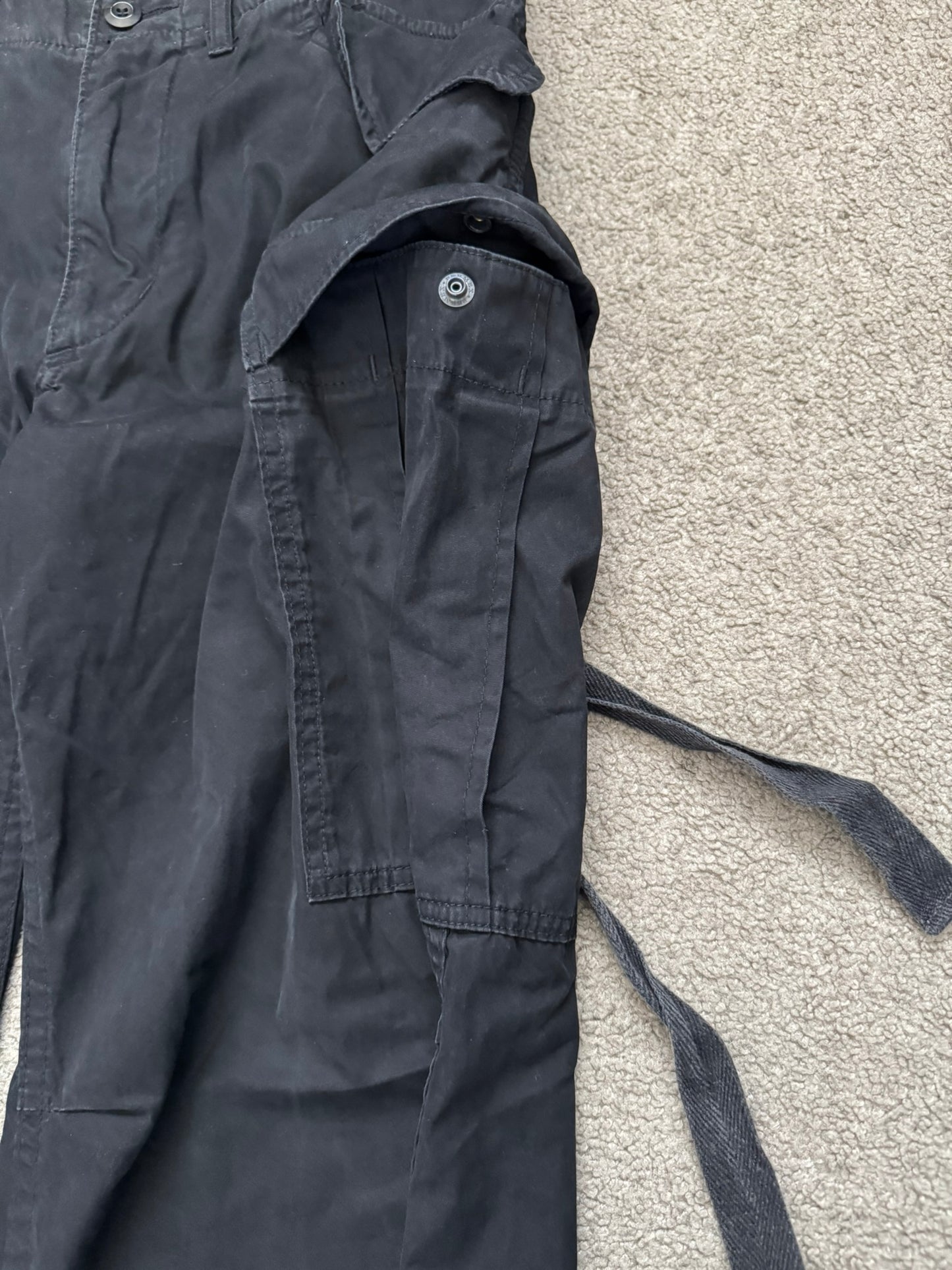 Kazuyuki Kumagai Attachment Bondage Wide M-51 Cargo Pants