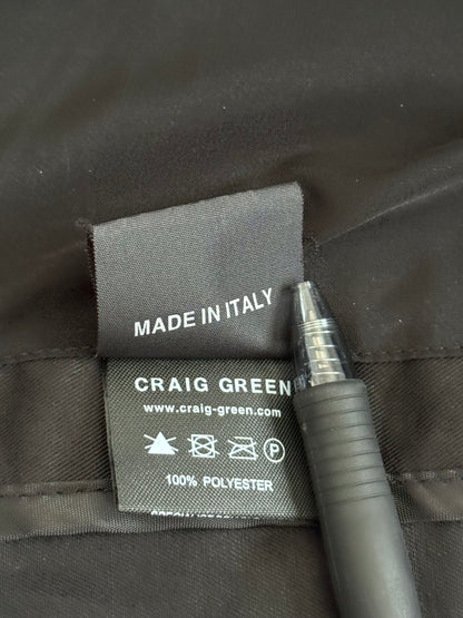 Craig Green White Laced Black Worker Jacket