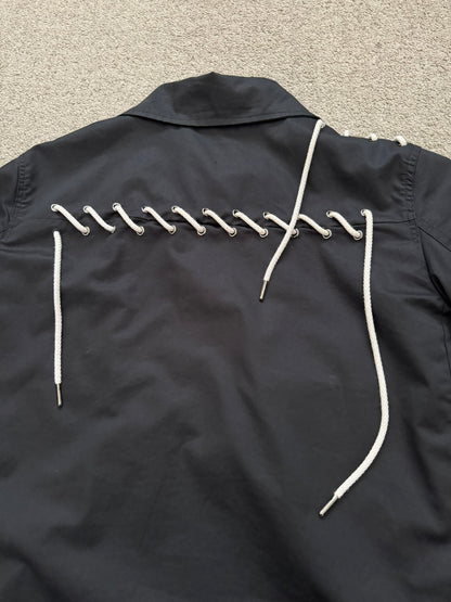 Craig Green White Laced Black Worker Jacket