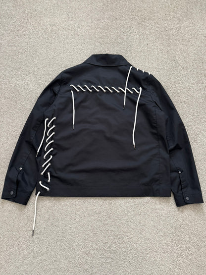 Craig Green White Laced Black Worker Jacket