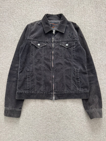 AW06 Undercover "Guru Guru" Bug Corduroy Trucker Jacket