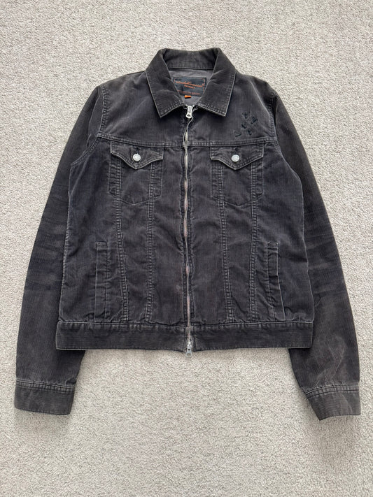 AW06 Undercover "Guru Guru" Bug Corduroy Trucker Jacket