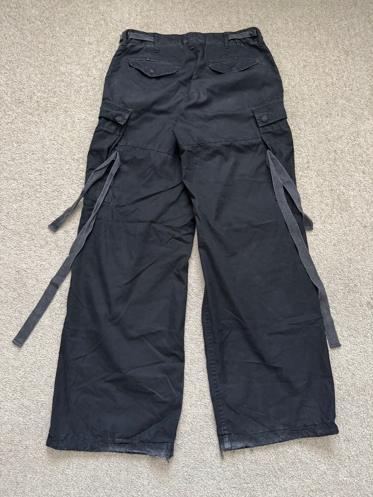 Kazuyuki Kumagai Attachment Bondage Wide M-51 Cargo Pants