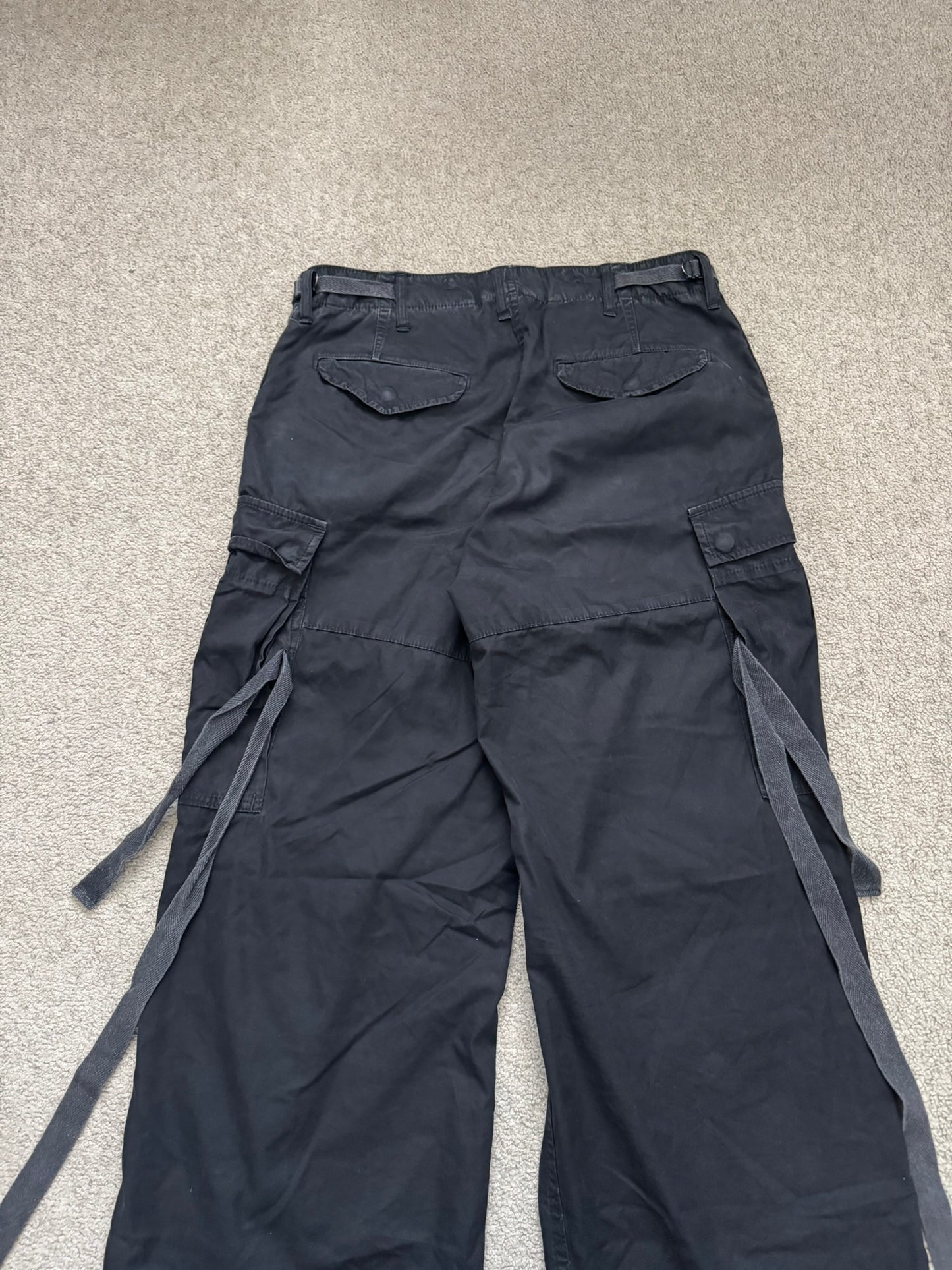 Kazuyuki Kumagai Attachment Bondage Wide M-51 Cargo Pants