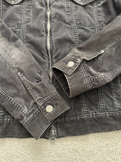 AW06 Undercover "Guru Guru" Bug Corduroy Trucker Jacket