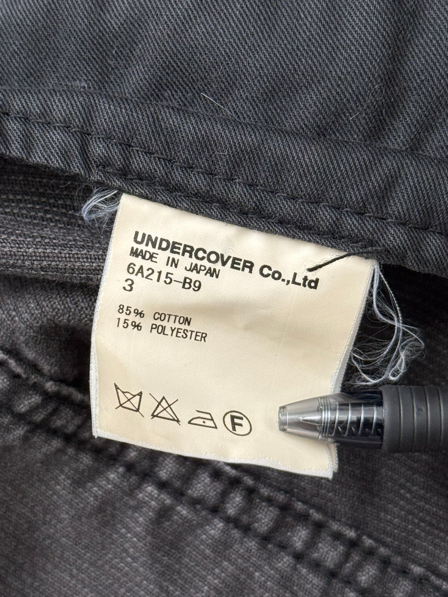 AW06 Undercover "Guru Guru" Bug Corduroy Trucker Jacket