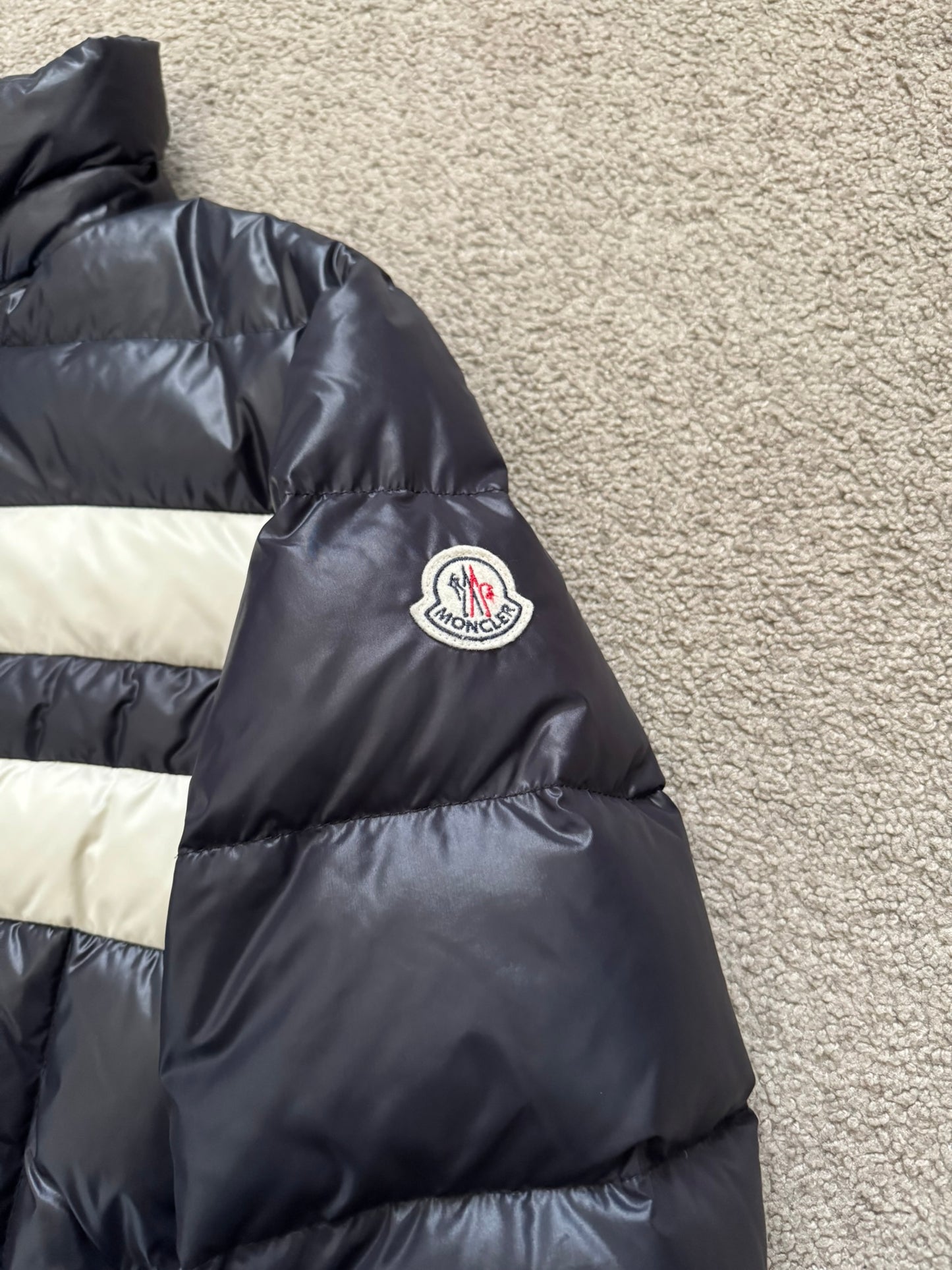 2008 Moncler Thomas Two-Tone Down Puffer Jacket
