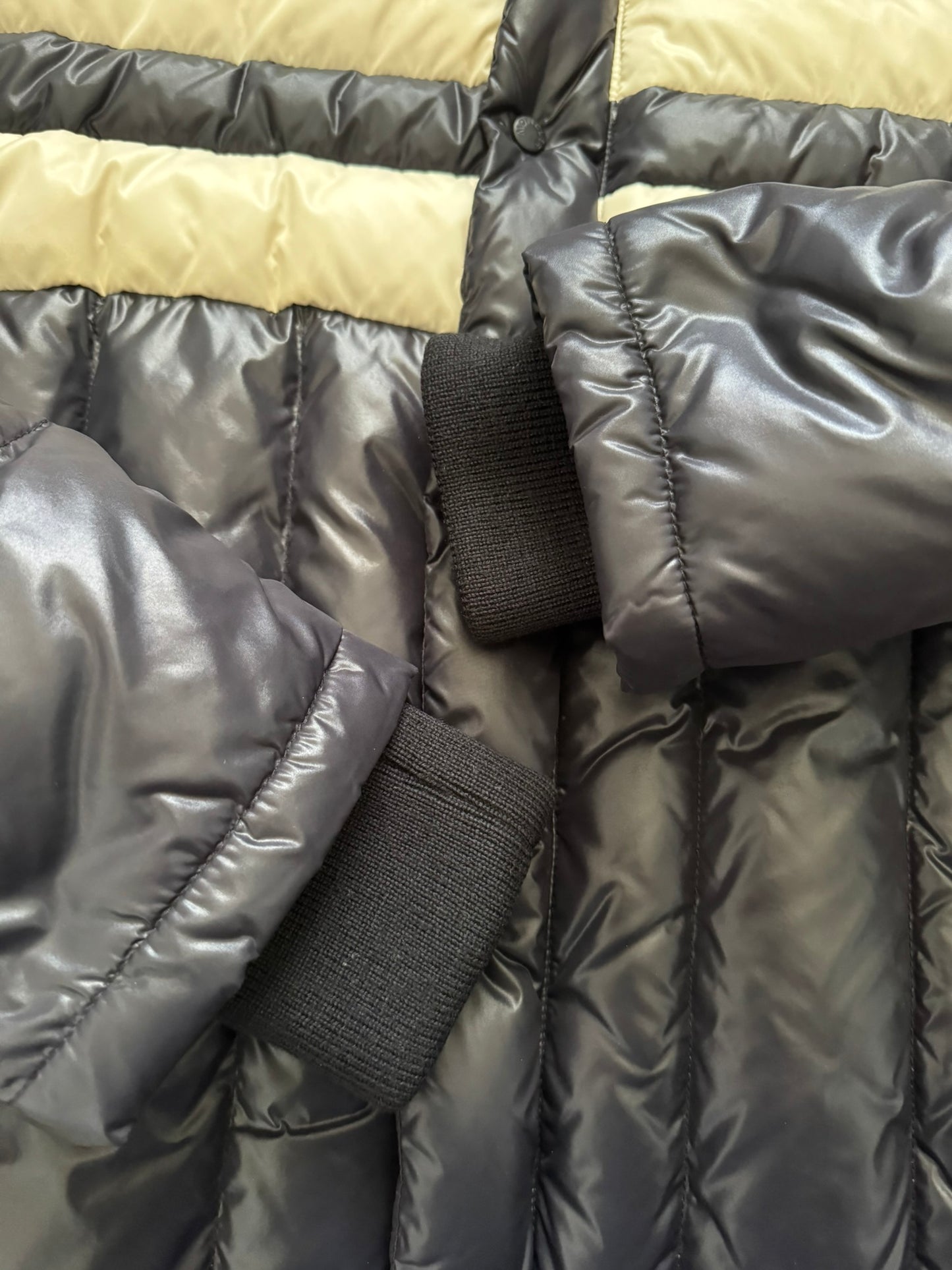 2008 Moncler Thomas Two-Tone Down Puffer Jacket