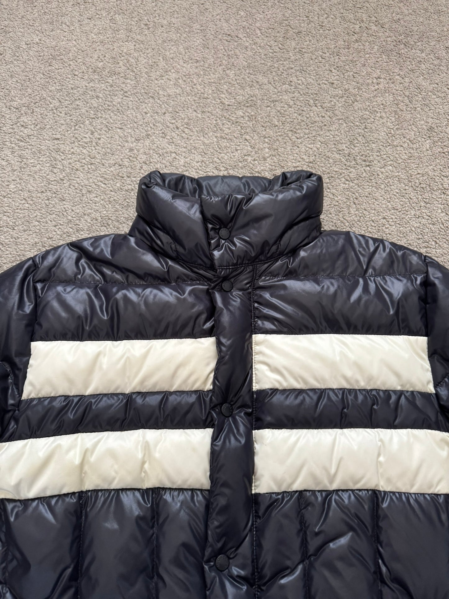 2008 Moncler Thomas Two-Tone Down Puffer Jacket