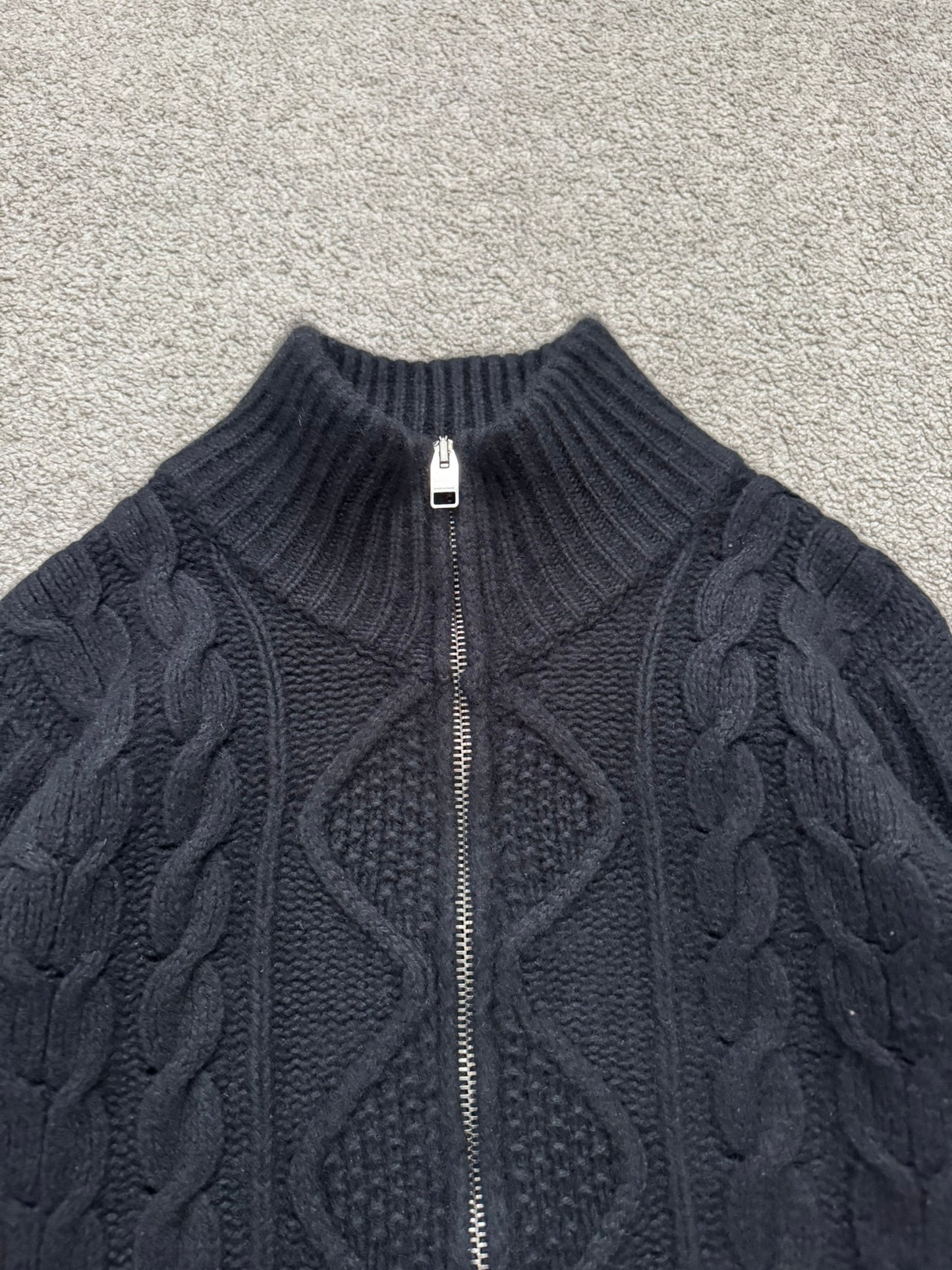 AW07 Dior Homme by Hedi Slimane Cashmere Drivers Knit