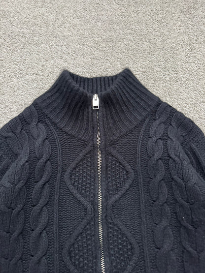 AW07 Dior Homme by Hedi Slimane Cashmere Drivers Knit