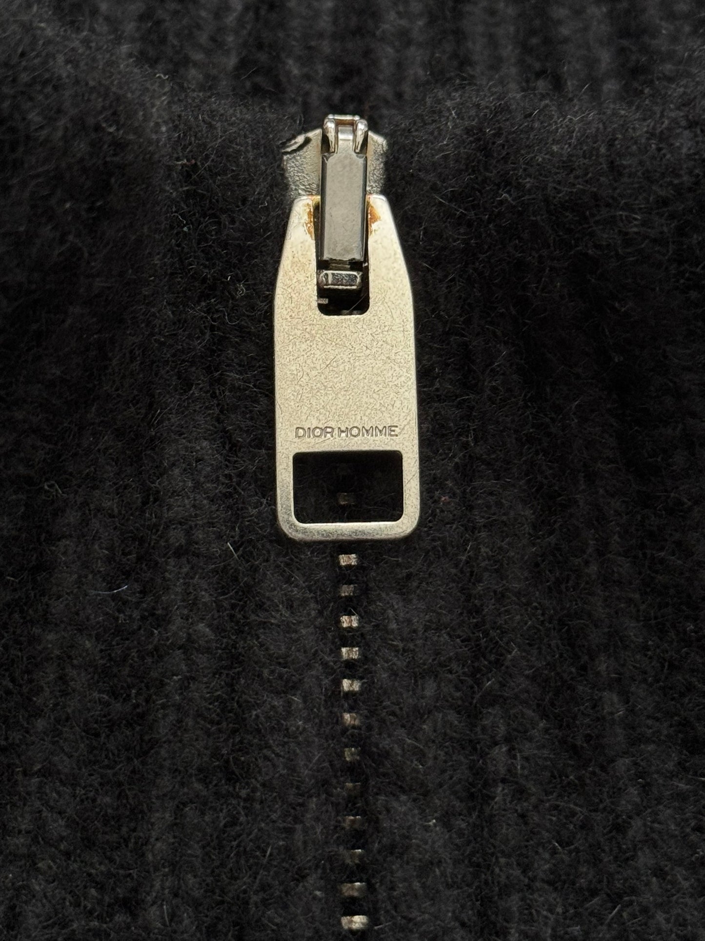 AW07 Dior Homme by Hedi Slimane Cashmere Drivers Knit