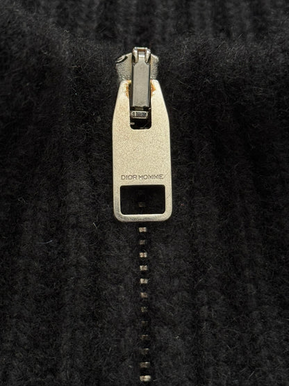AW07 Dior Homme by Hedi Slimane Cashmere Drivers Knit