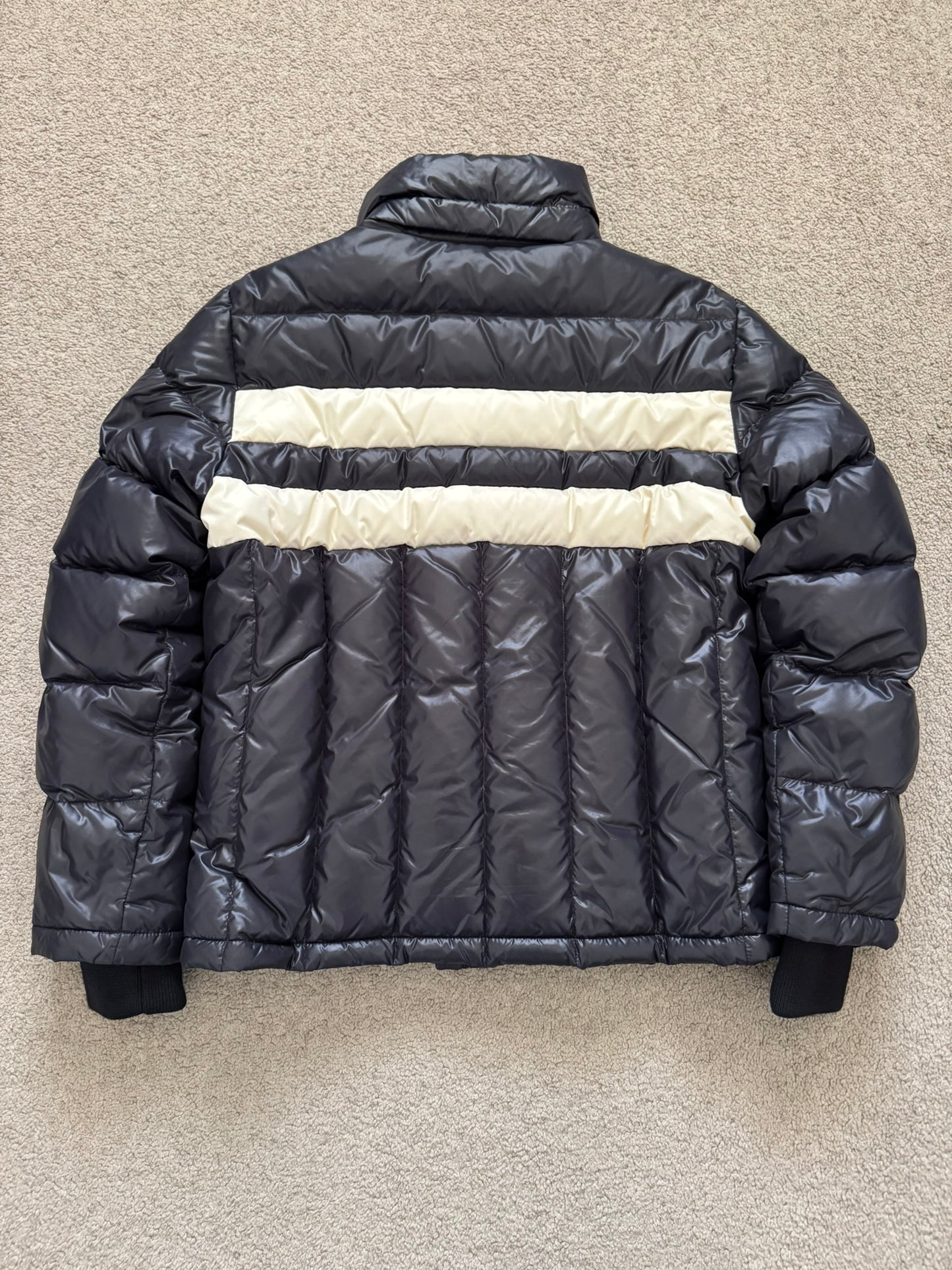 2008 Moncler Thomas Two-Tone Down Puffer Jacket